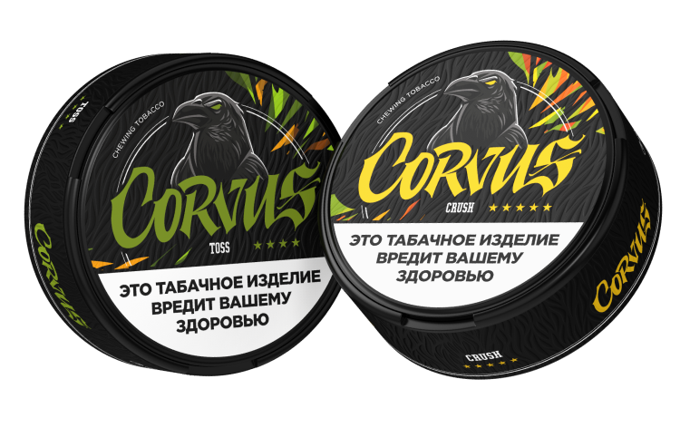 Жевательный табак корвус. Табачный снюс Корвус. Corvus Crush жевательный табак. Жевательный табак Corvus Crush 13 гр.